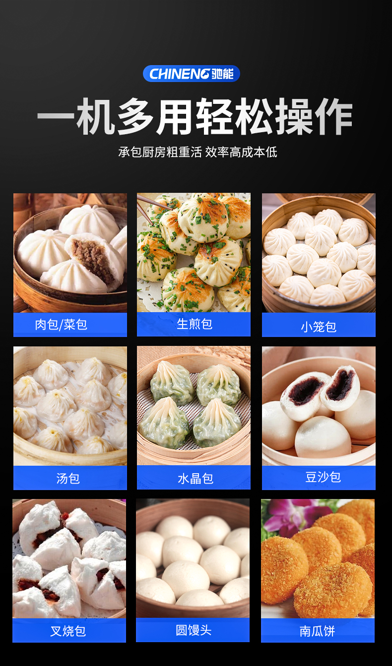 1693991484108100.jpg 全自动包子机适用包子类型