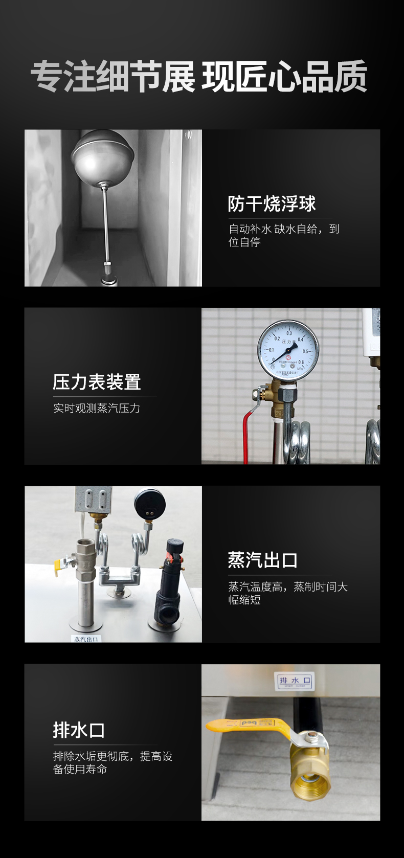 1694057410186944.png 壁挂式蒸汽发生器细节展示